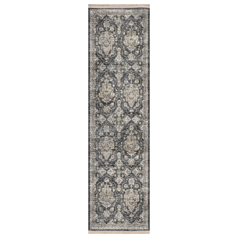 Dalyn Rug Company Marbella 2"3" x 7"6" Charcoal Runner, , large