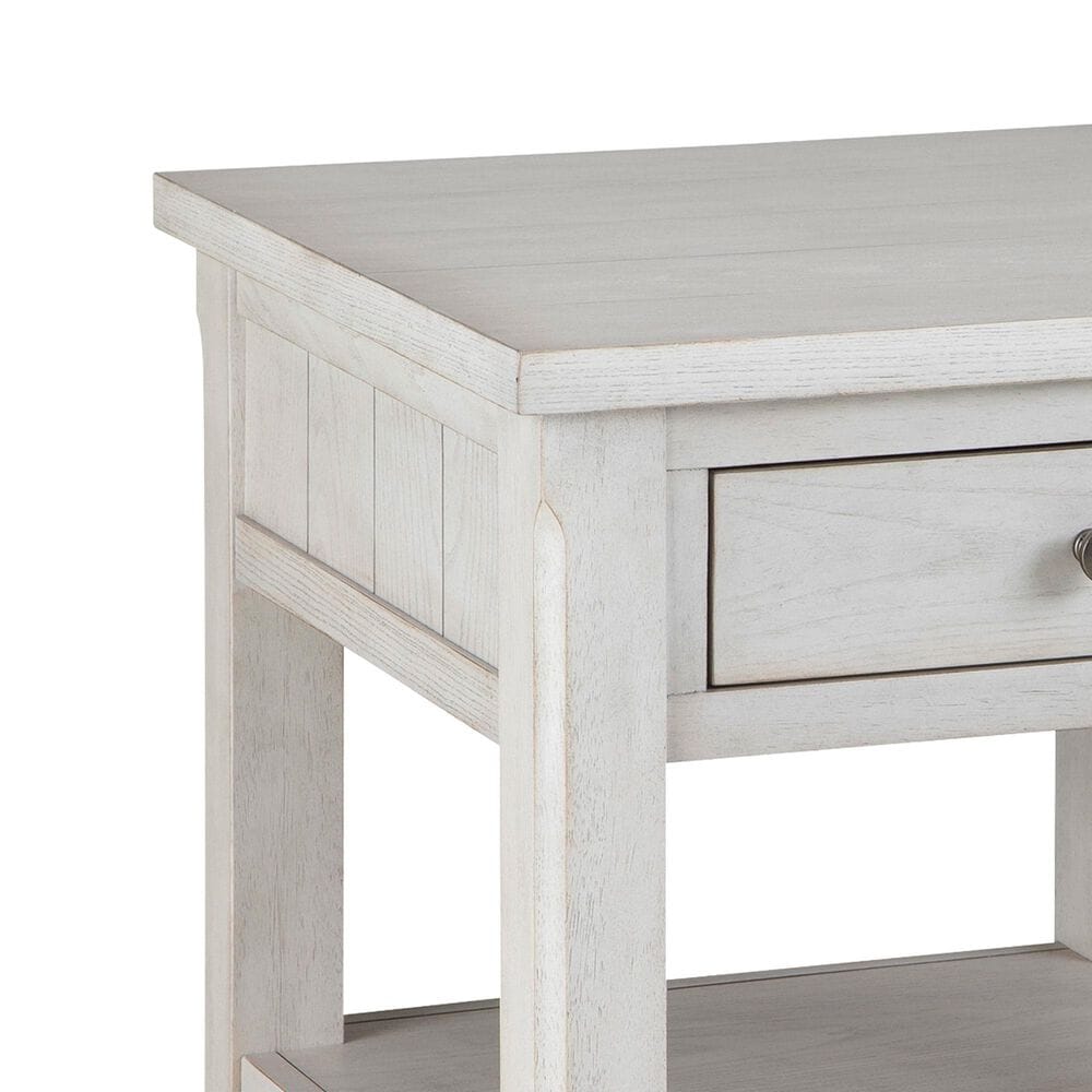 Ashley Robbinsdale Square End Table in Antique White, , large