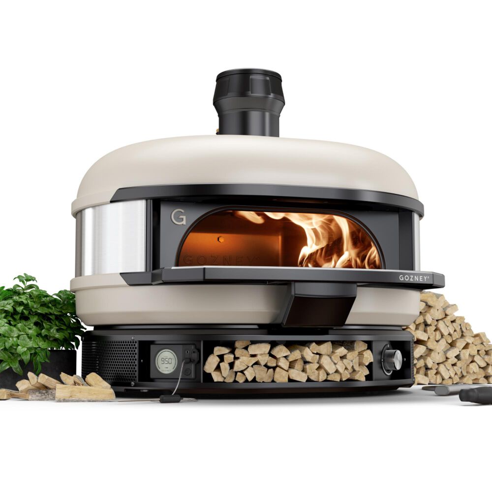 Gozney Dome Dual Fuel Outdoor Pizza Oven with Liquid Propane in Bone, , large
