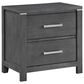New Heritage Design Odessa 4-Piece Queen Bedroom Set in Charcoal and Silver, , large