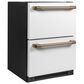 Cafe 5.7 Cu. Ft. Built-In Dual-Drawer Refrigerator in Matte White, , large