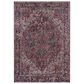 Momeni Karachi KAR-4 5" x 8" Burgundy Area Rug, , large