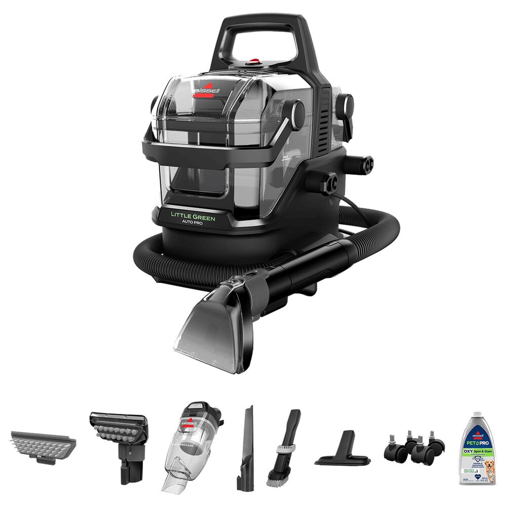 Bissell Little Green Auto Pro Portable Carpet Cleaner in Titanium, , large
