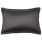 Ann Gish Charmeuse Channel Standard Quilt Sham in Charcoal, , large