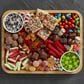 Lifetime Brands Build-a-Board Bamboo Cutting Board with Locking Lid in Natural and Clear, , large
