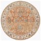 Surya Carlisle CSI2317 5"3" Round Brick Red, Off-White, Medium Gray, Olive, Dark Blue and Dark Brown Area Rug, , large