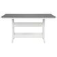 Ashley Transville Patio Counter Table in White and Gray, , large