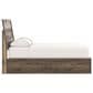 Ashley Chirason Queen Platform Bed in Warm Natural Brown, , large