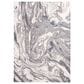 Feizy Prasad Abstract 10" x 13"2" Light Gray Area Rug, , large