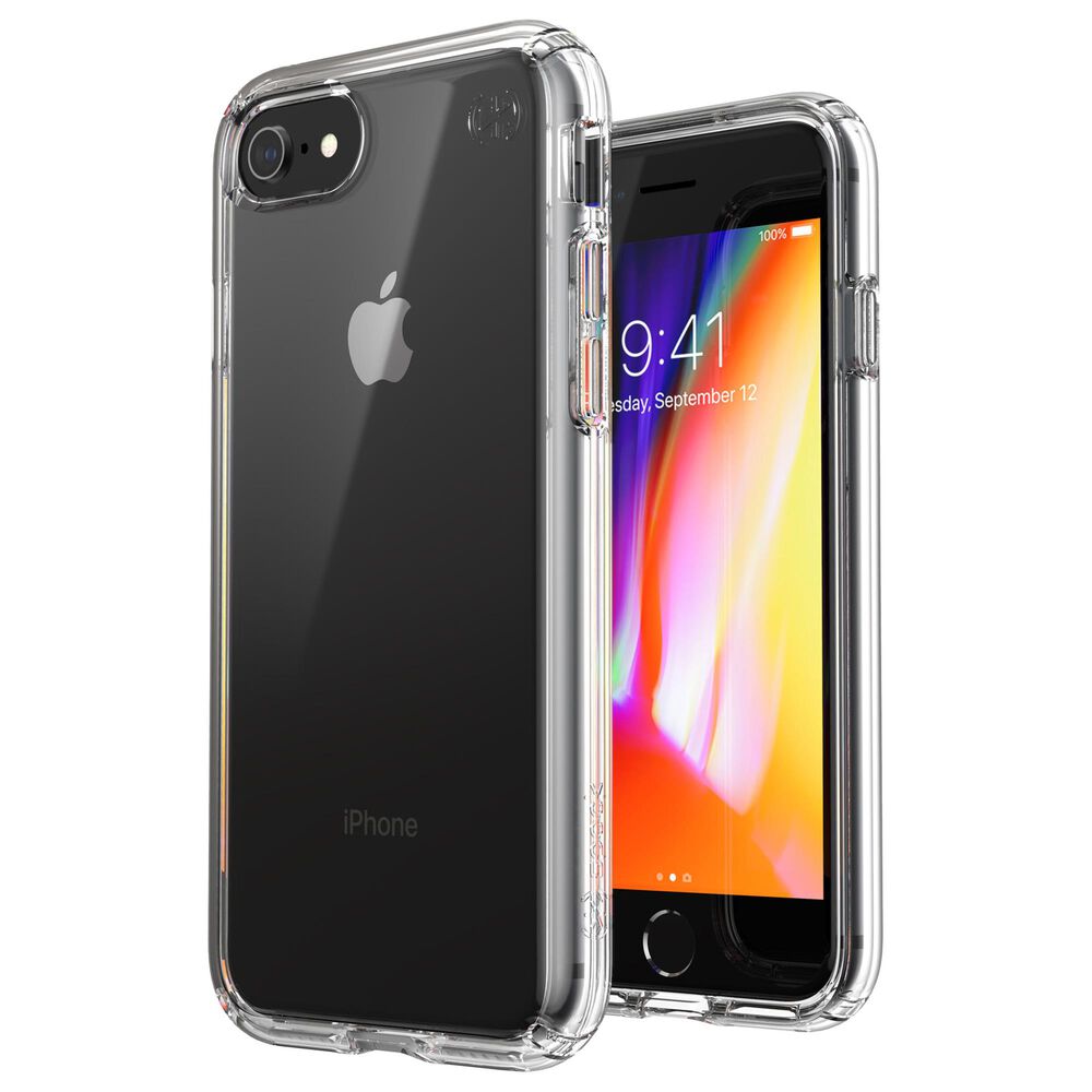 Speck Presidio Perfect Case for iPhone SE/8 in Clear, , large