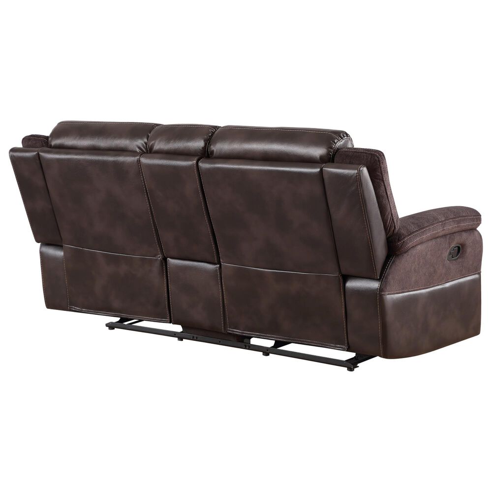 Steve Silver Pueblo Manual Recliner Console in Coffee, , large