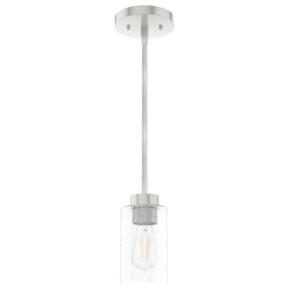 Hunter Hartland 1-Light Mini Pendant in Brushed Nickel, , large