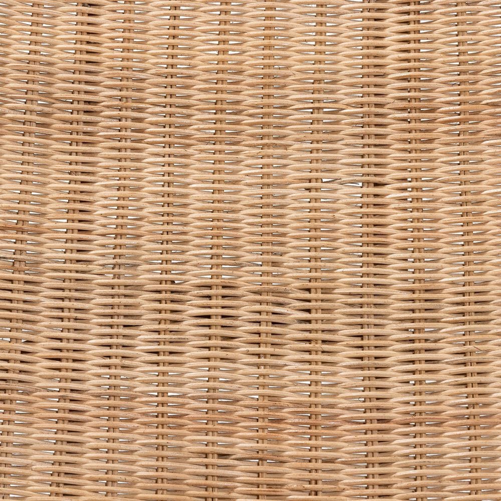 Baxton Studio Herrara Rattan Foldable Lounge Chair in Natural Brown Antique, , large
