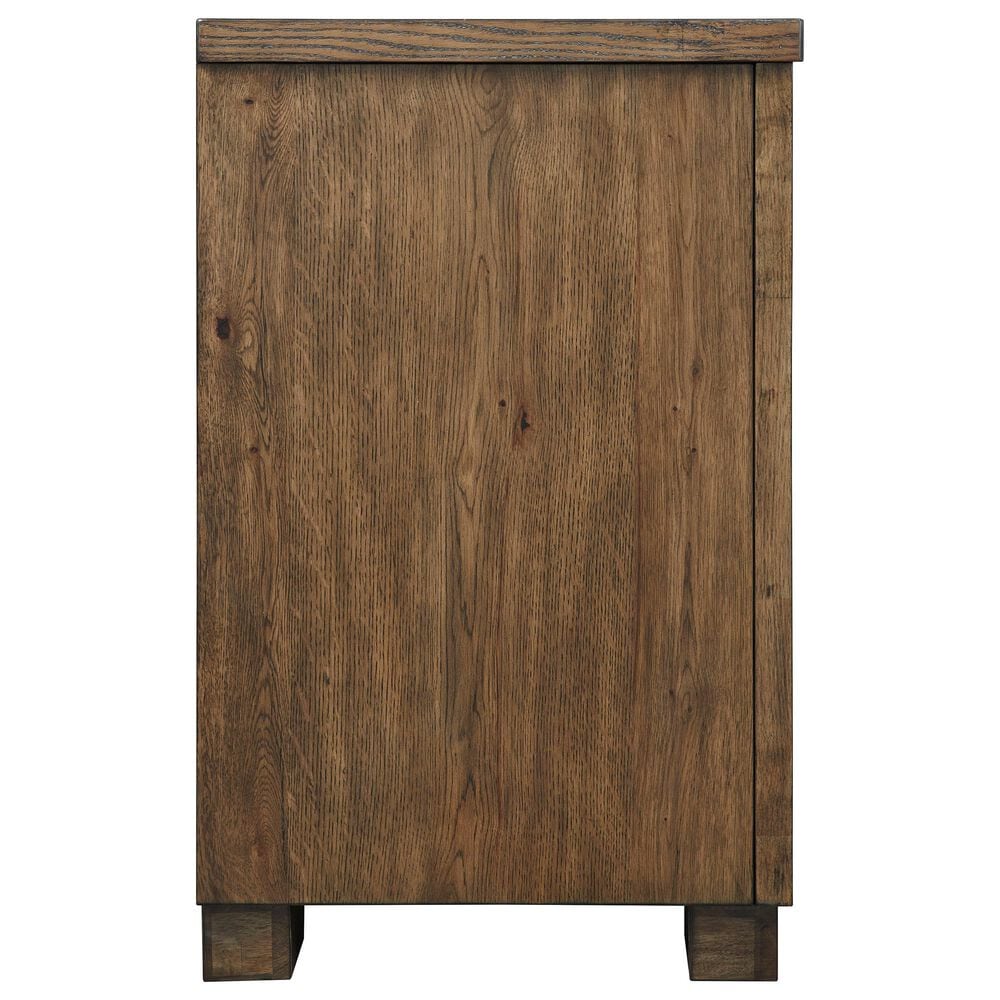 Ashley Rosswain 80&quot; TV Stand in Warm Brown, , large