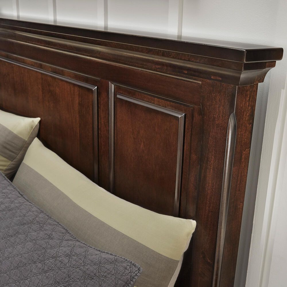 Millenium Porter King Panel Bed in Rustic Brown, , large