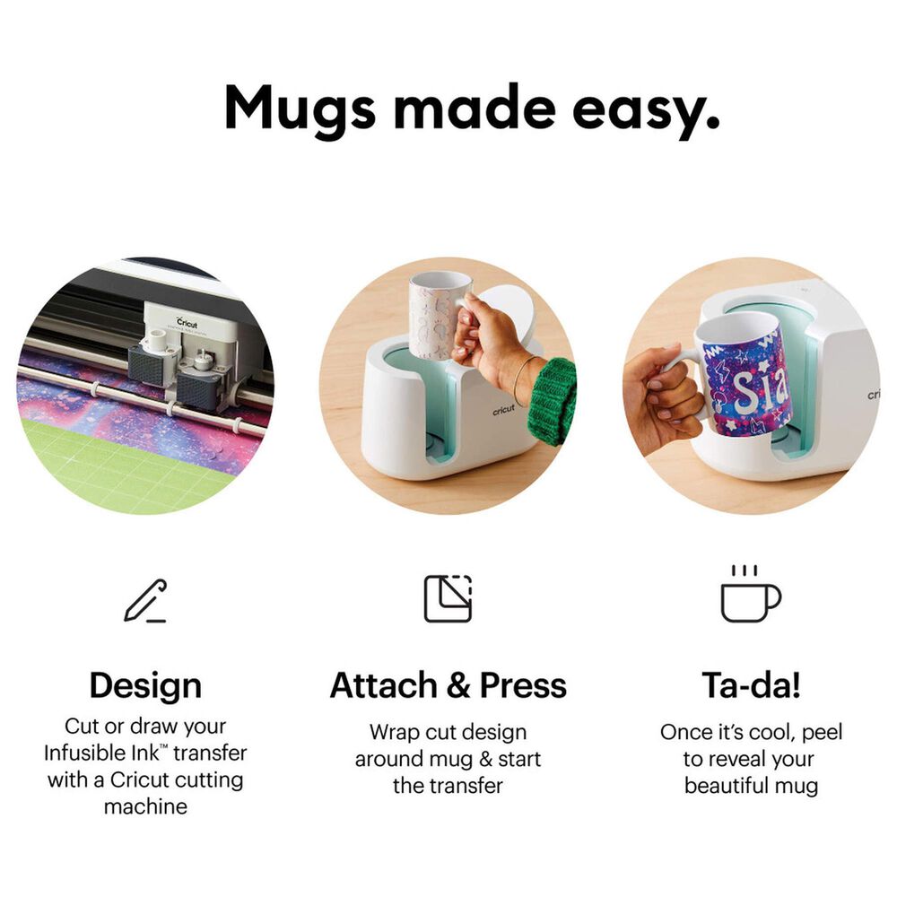 Cricut Mug Presses Machine in White, , large