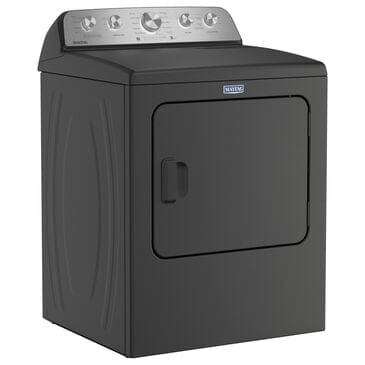 Maytag 7 Cu. Ft. Front Load Gas Dryer with Pet Pro Option in Volcano Black, , large