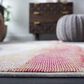 Safavieh Aria 2" x 8" Ivory and Plum Runner, , large