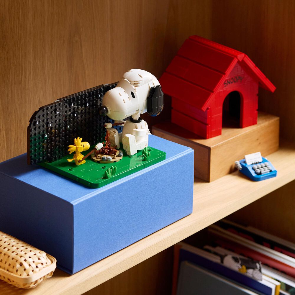 LEGO Ideas Peanuts Snoopy's Doghouse Building Set, , large