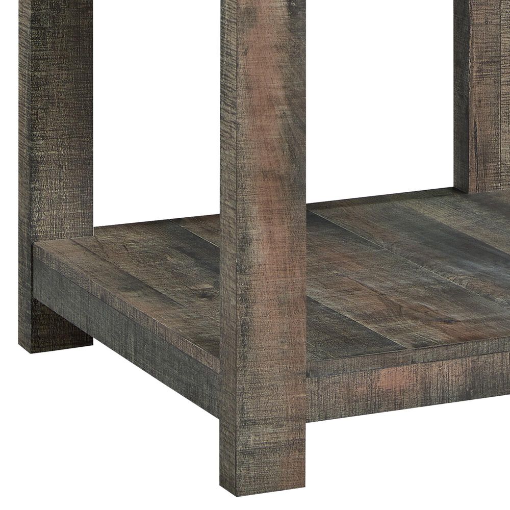 Ashley Hollum End Table in Rustic Brown, , large