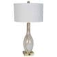 Lamps Per Se 28.125" Table Lamp in White and Gold Glitter, , large