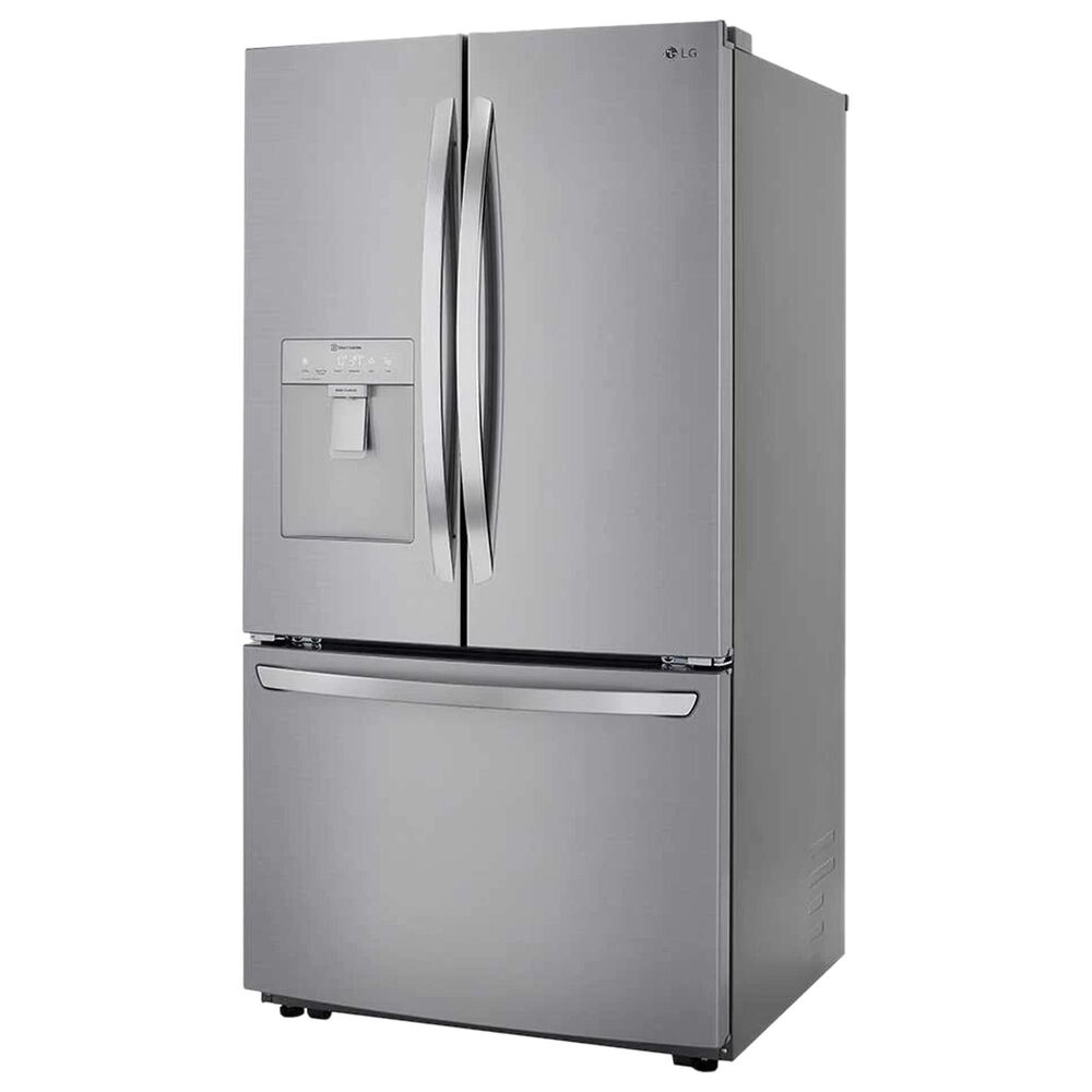 LG 29 Cu. Ft. French Door Refrigerator with Slim Design Water Dispenser in  Platinum Silver