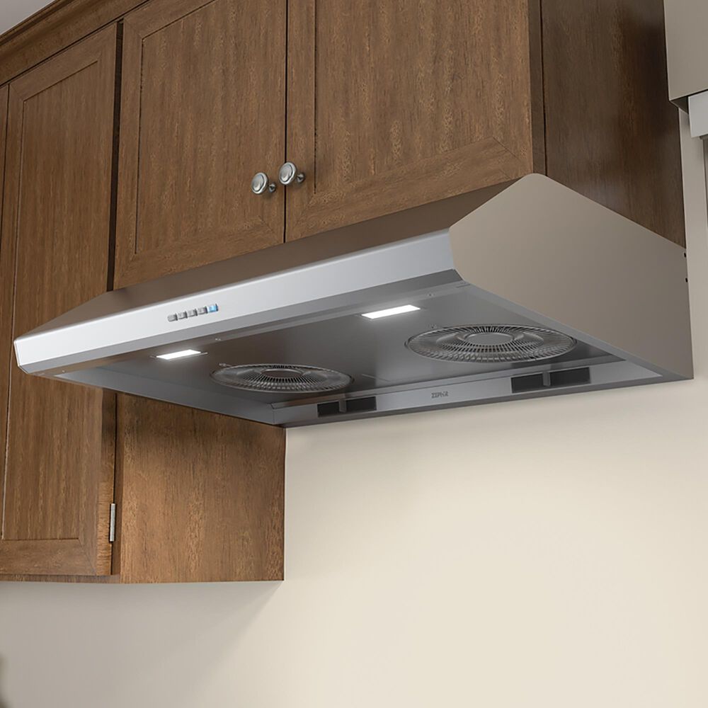 Zephyr Core Hurricane 36" Under-Cabinet Range Hood with Blower in Stainless Steel, , large
