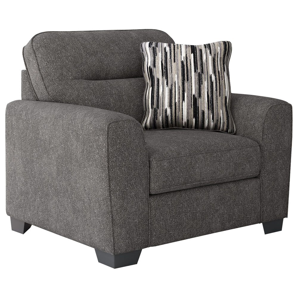 Ashley Olten Chair and a Half in Graphite, , large