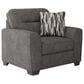 Ashley Olten Chair and a Half in Graphite, , large