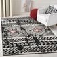 Safavieh Adirondack ADR202Z 4" x 6" Black and Light Grey Area Rug, , large