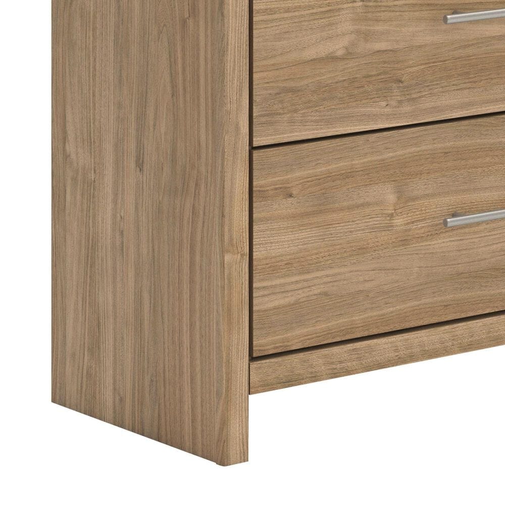Ashley Gramburg 5 Piece King Panel Bedroom Set in Warm Brown, , large