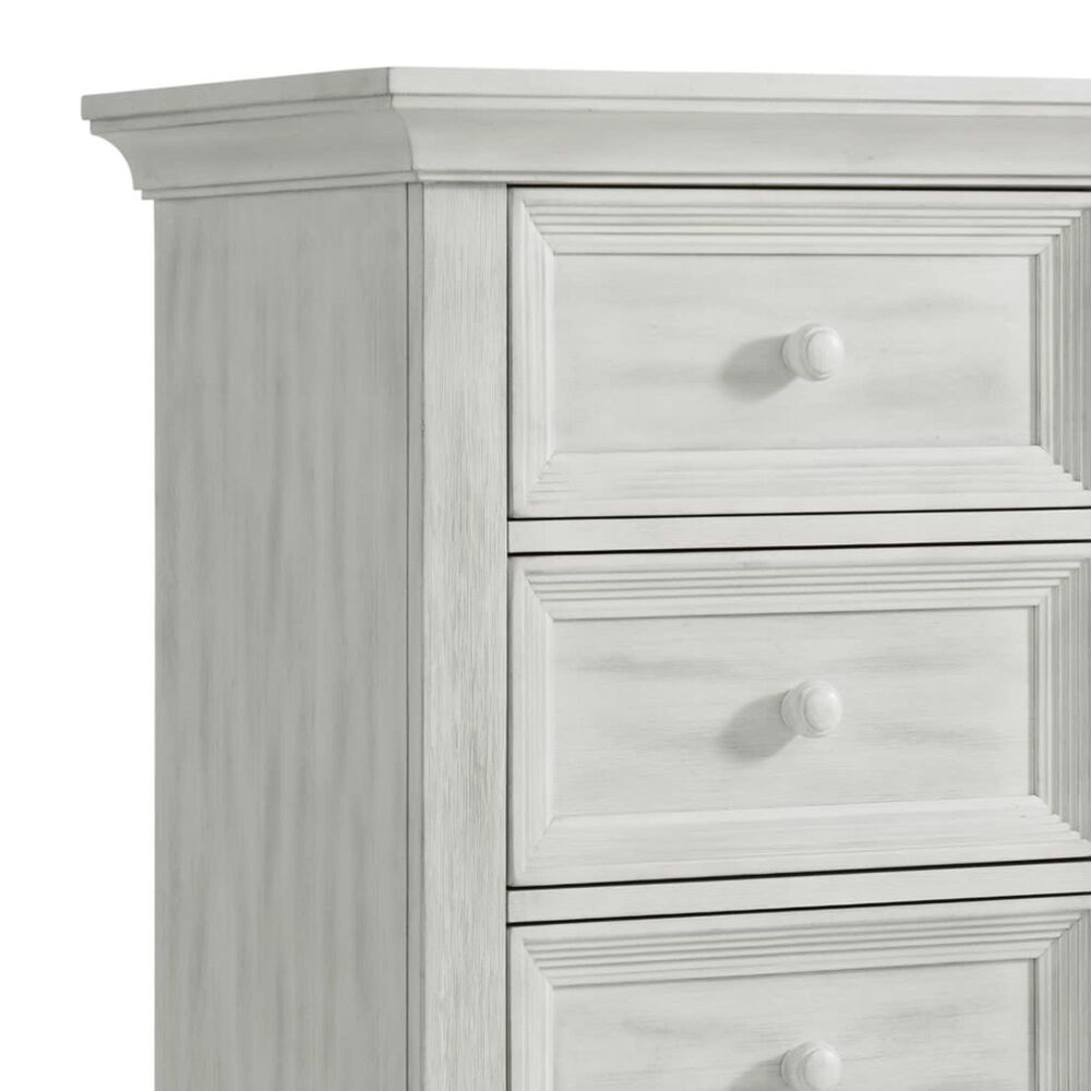 Oxford Baby Weston 2-Piece Crib and Dresser Nursery Set in Vintage White, , large