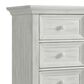 Oxford Baby Weston 2-Piece Crib and Dresser Nursery Set in Vintage White, , large