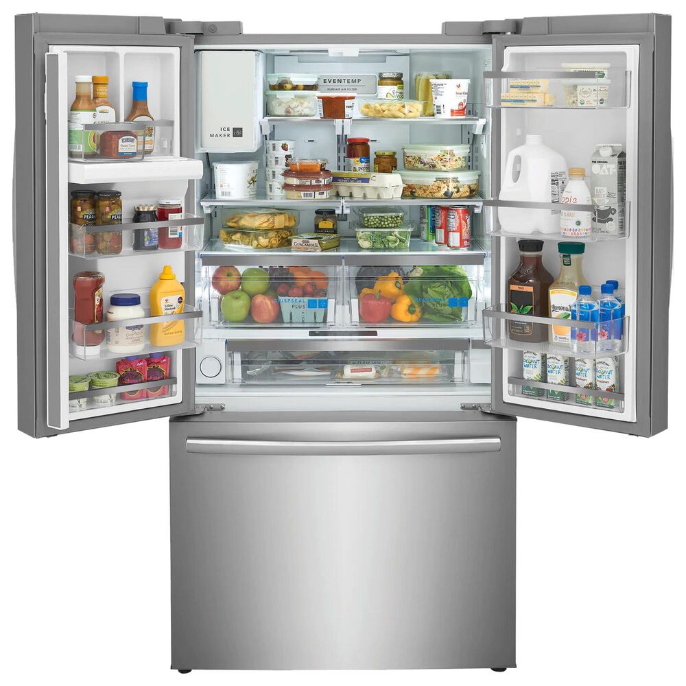 Frigidaire Gallery 22.6 Cu. Ft. Counter-Depth French Door Refrigerator in Stainless Steel, , large