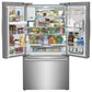 Frigidaire Gallery 22.6 Cu. Ft. Counter-Depth French Door Refrigerator in Stainless Steel, , large
