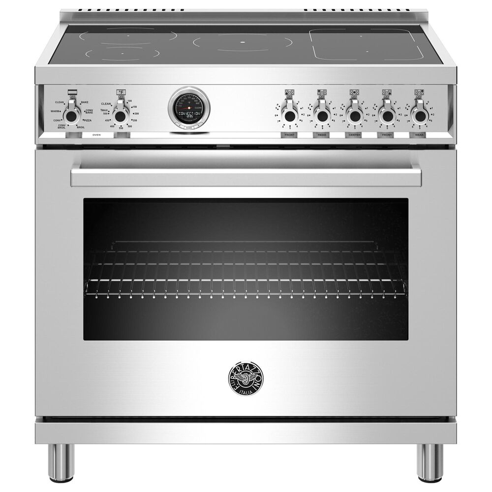 Bertazzoni Professional 30" Pro Induction Range in Stainless Steel