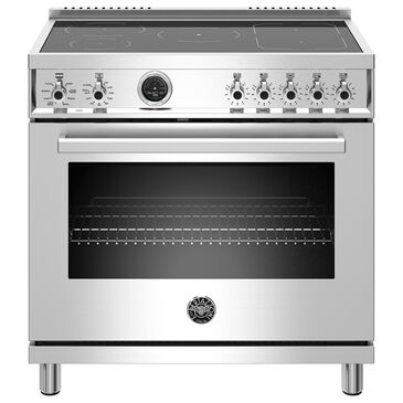 Bertazzoni Professional 30" Pro Induction Range in Stainless Steel, , large