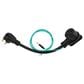 Petra Industries Inc 3-Prong to 4-Prong Dryer Cord Adapter in Black, , large
