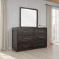 Fallridge Mezquite Dresser Mirror in Black, , large
