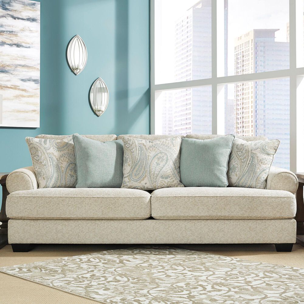 Ashley Monaghan Stationary Sofa in Sandstone, , large