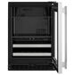 KitchenAid 4.8 Cu. Ft. Right Hinge Beverage Center with Metal Front Racks in Black and Stainless Steel, , large