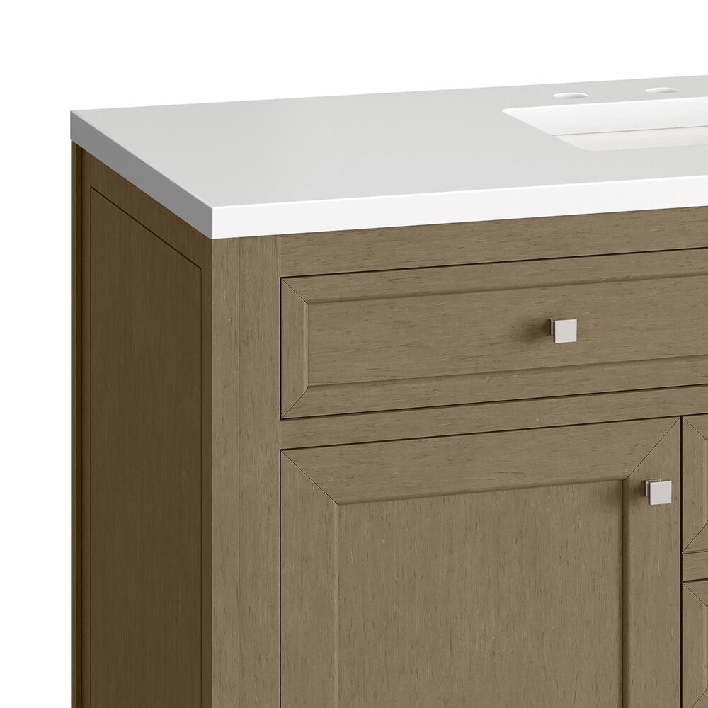 James Martin Vanities Chicago 48" Single Bathroom Vanity Cabinet in Walnut Whisper, , large