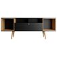 Dayton Theodore 62.99" TV Stand in Black/Cinnamon, , large