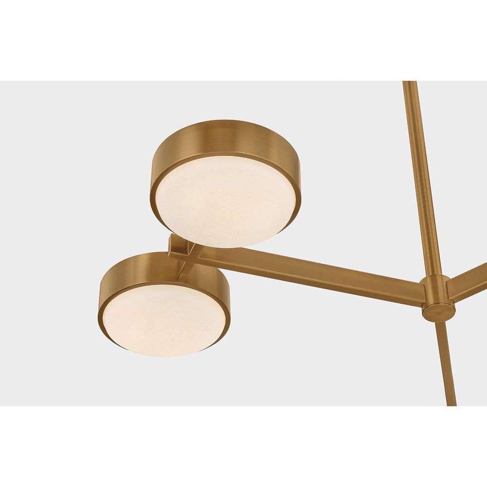 Troy Lighting Rory 6-Light Chandelier in Patina Brass, , large