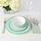 Gibson Overseas, Inc Gracie Lane 12-Piece Dinnerware Set in White and Blue, , large