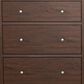 Archbold Furniture Heritage Queen Panel Bed with Dresser and Nightstands Bedroom Set in Brown Mahogany, , large