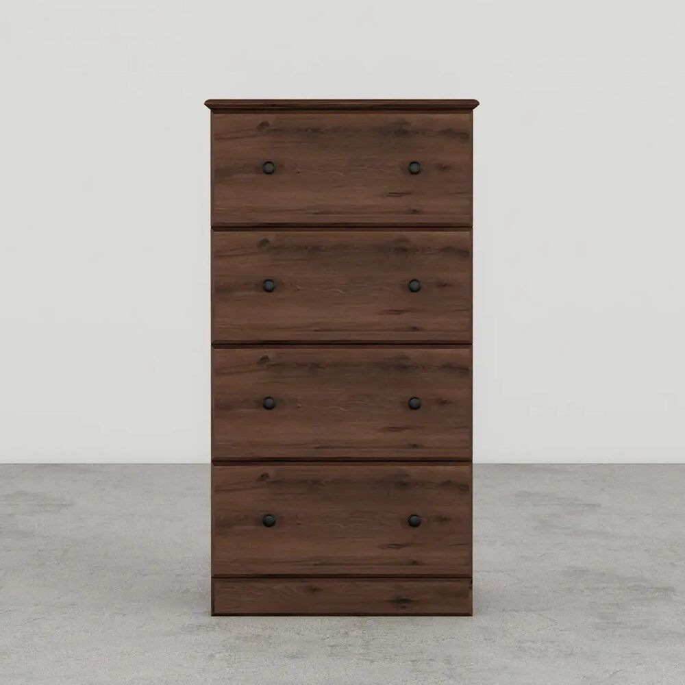 Lemoore Essentials 23" 4-Drawer Chest in Aspen Oak, , large