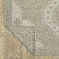 Oriental Weavers Tortuga TR08A 1"10" x 7"6" Beige and Black Runner, , large