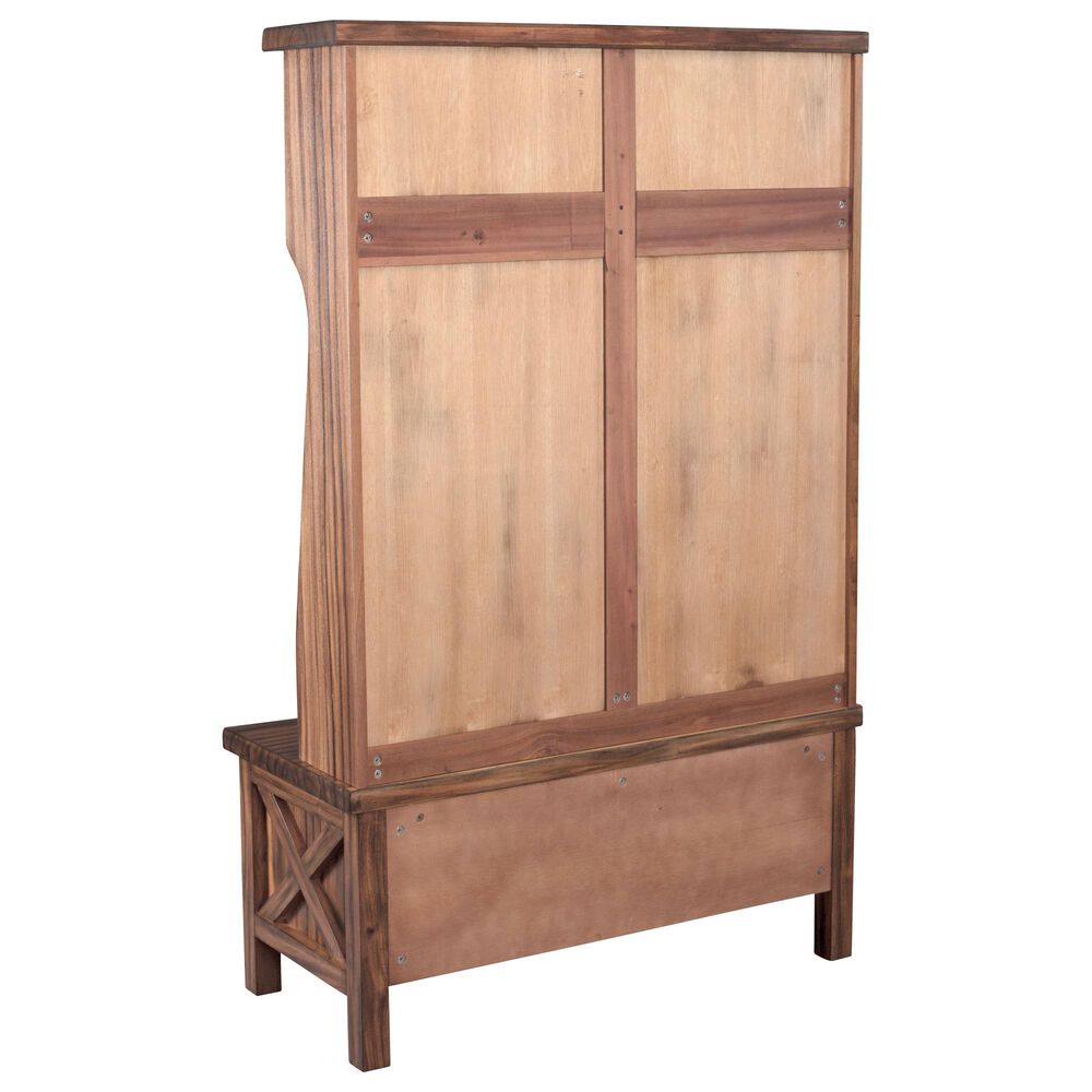Homestyles Forest Retreat Hall Tree in Brown, , large