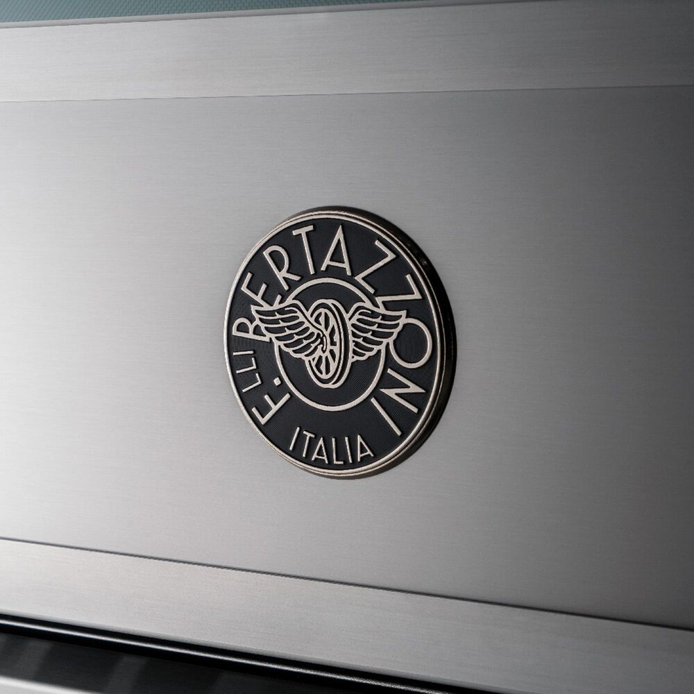 Bertazzoni Heritage Series 36" Induction Range with 5 Heating Zones in Stainless Steel and Gold, , large